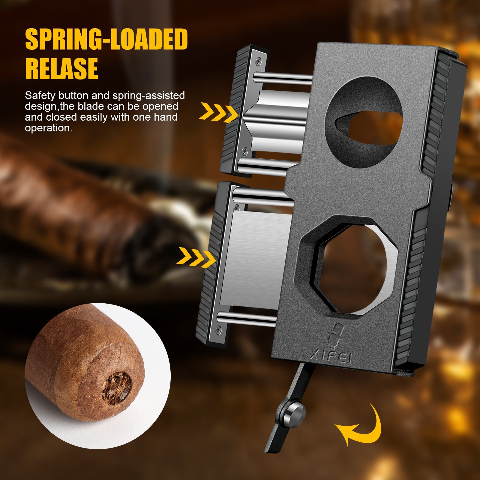 3-in-1 Cutter — V-Cut + Guillotine + Punch