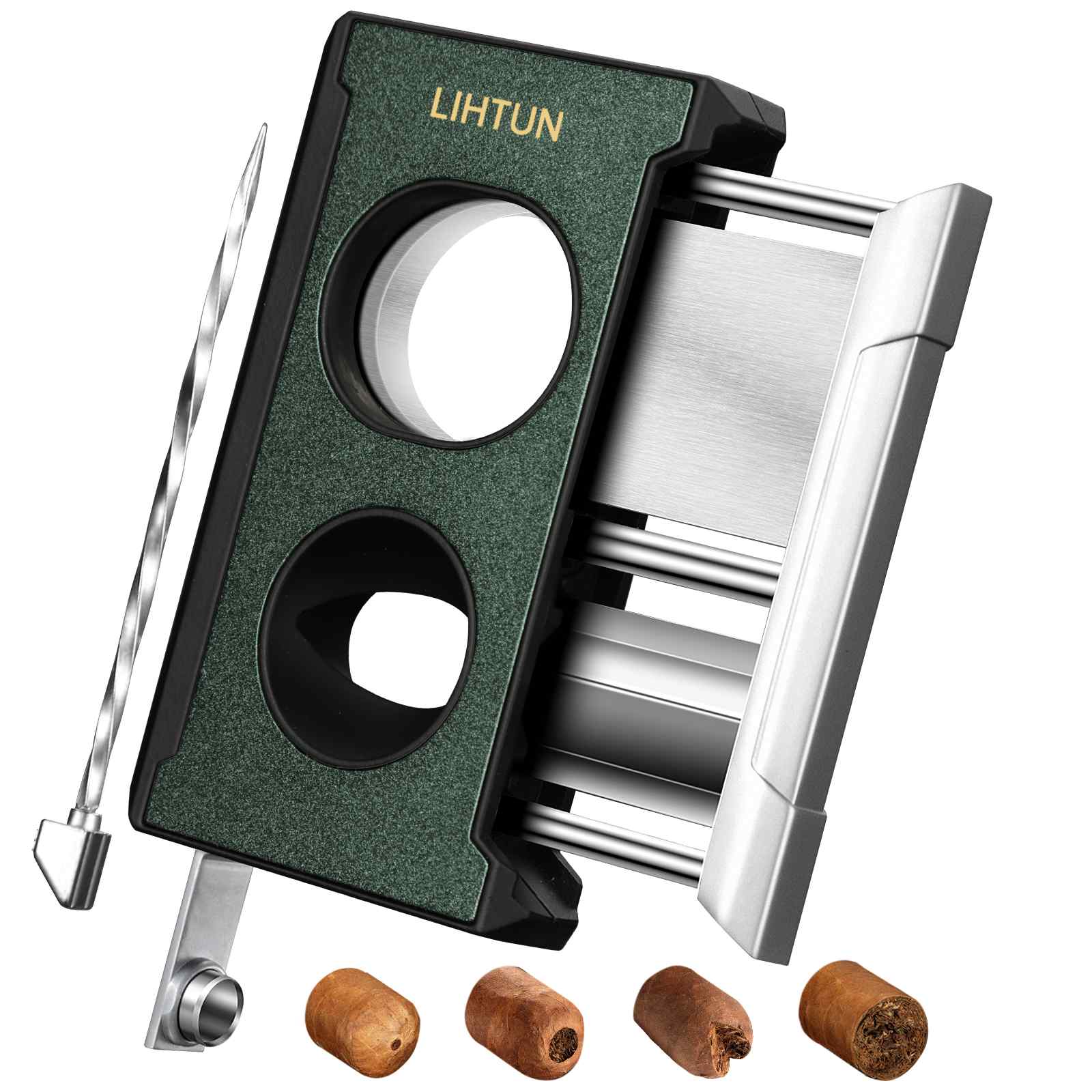 4-in-1 Cutter — Stainless Steel