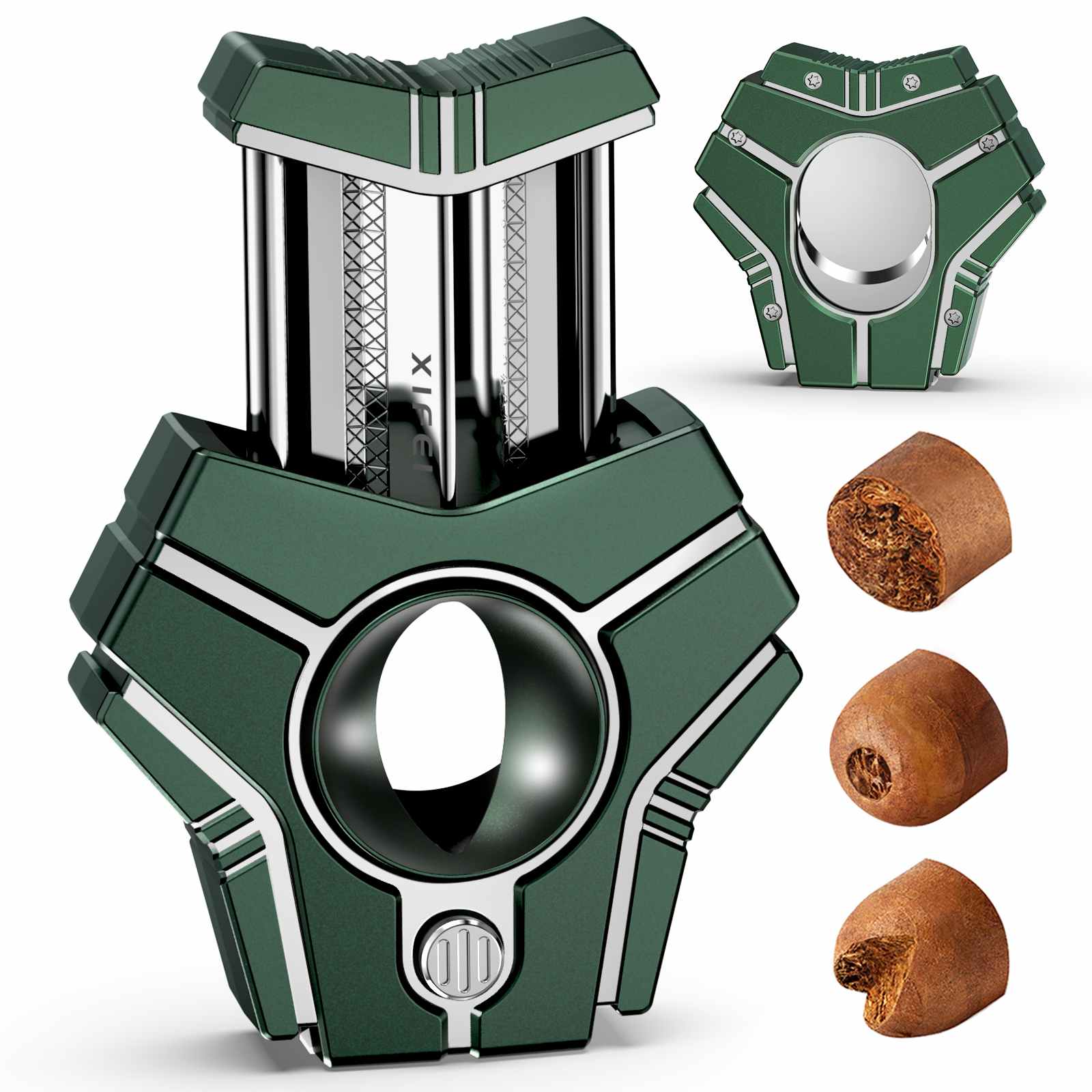 3-in-1 Cutter — V-Cut + Guillotine