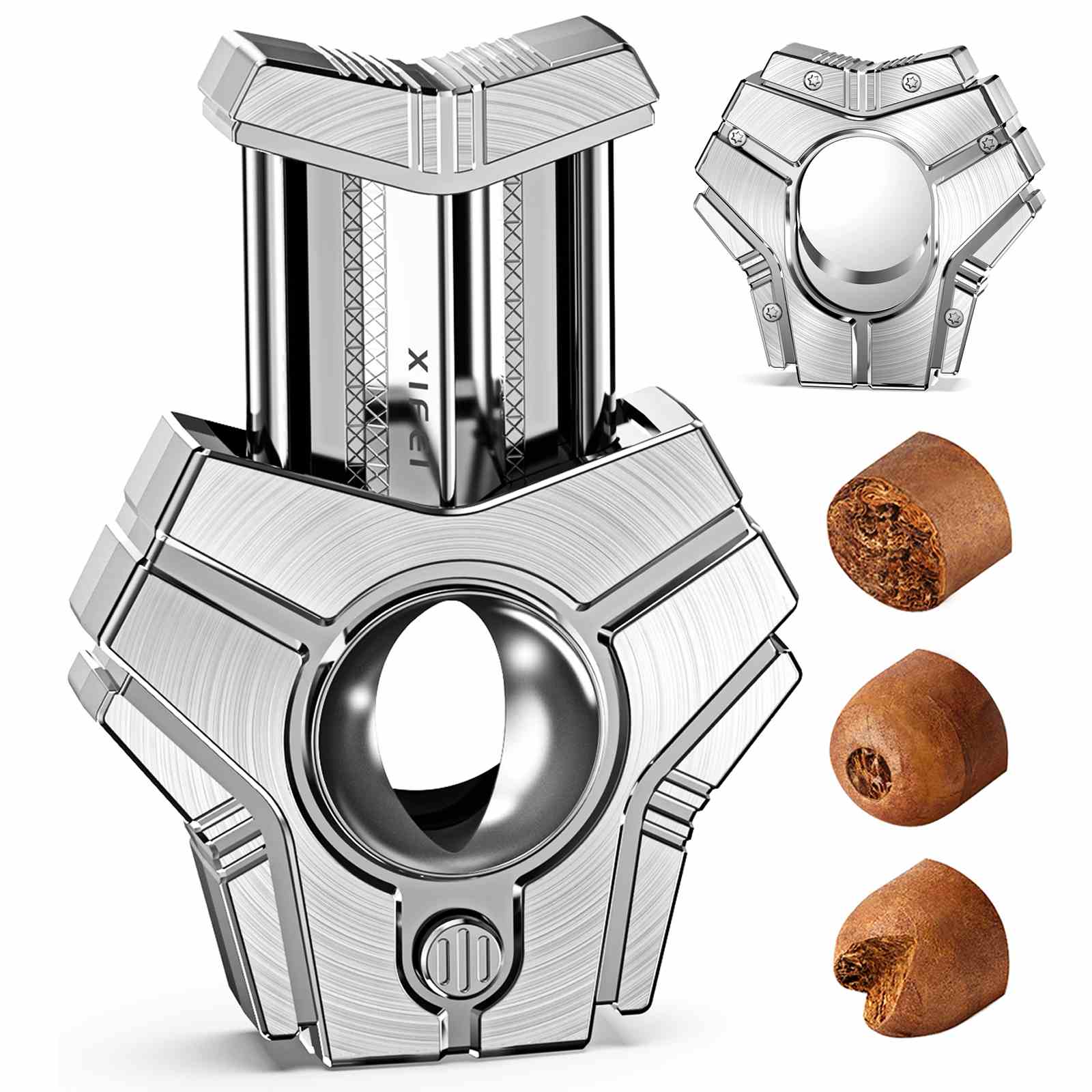 3-in-1 Cutter — V-Cut + Guillotine